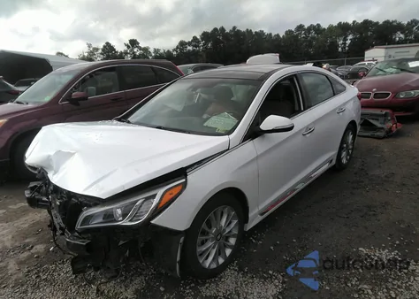 2015 Hyundai Sonata Limited из США, поврежденный, VIN 5NPE34AF7FH044709